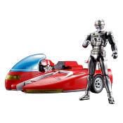 Space Sheriff Gavan figurine Diecast DX Chogokin Space Sheriff Gavan & Sybarian 10 cm | TAMASHI NATIONS