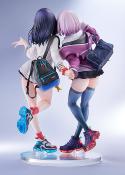 SSSS.Gridman pack 2 statuetten PVC 1/7 Rikka Takarada & Akane Shinjo feat. toridamono 22 cm | Good Smile Company