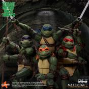 Tortues Ninja box set figurines 1/12 Teenage Mutant Ninja Turtles (1990 Movie) 15 cm | MEZCO
