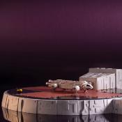 Replique Landing Pad et Eagle Transporter 46 cm Cosmos 1999 | MASTER REPLICAS
