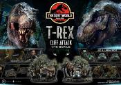 Jurassic World: The Lost World statuette 1/15 T-Rex Cliff Attack 53 cm | PRIME 1 STUDIO