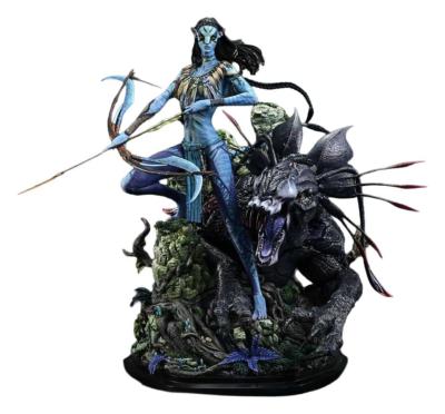 Avatar (Film) statuette Real Elite Masterline Series 1/4 Neytiri & Thanator 75 cm