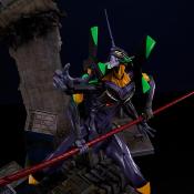 Evangelion: 3.0+1.0 Thrice Upon a Time statuette PVC Scene Scape Diorama Eva Unit 07 vs. Eva Unit 13 65 cm | SENTINEL
