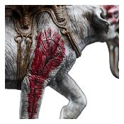 Le Seigneur des Anneaux statuette Mumak in Battle 17 cm| WETA