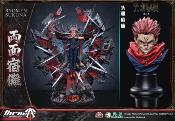 Jujutsu Kaisen - ThreeArtisan Studio Ryomen Sukuna 1/6 Statue Résine avec LED 67 cm