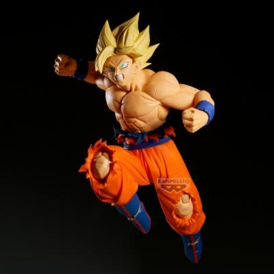 DRAGON BALL Z Son Goku SSJ vs Broly Match Makers 1/2 Banpresto 13cm