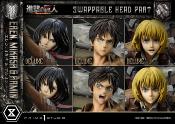Eren, Mikasa, & Armin 72 cm 1/4 DELUXE BONUS VERSION  Attack on Titan Ultimate Premium Masterline statuette  | Prime 1 Studio