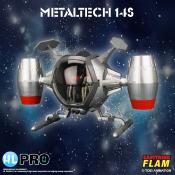Captain Future réplique die-cast Metaltech 14S Cosmoliner Silver Edition Box EU HL Pro 19 cm