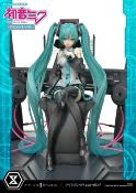 Hatsune Miku statuette PVC 1/4 Hatsune Miku Art by neco Deluxe Bonus 46 cm | PRIME 1 STUDIO