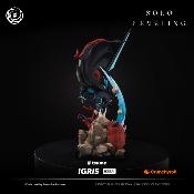 Tsume Art Igris Ikigai 1/6 Statue 56cm Solo Leveling Commandant Chevalier Armée des Ombres Polyresine