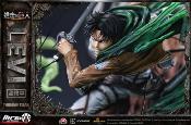 Levi Ackerman 1/6 Statue LED Slash Effects Attack on Titan Shingeki no Kyojin Bataillon d'Exploration ThreeArtisan Studio Licence Officielle