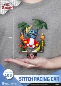 Lilo et Stitch diorama PVC D-Stage Stitch Racing Car 15 cm | Beast Kingdom