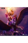 Masters of the Universe Statuette BDS Art Scale 1/10 She-Ra and Swiftwind 42 cm | IRON STUDIOS