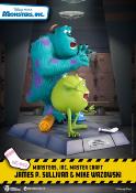 Monstres et Compagnie statuette Master Craft James P. Sullivan & Mike Wazowski 34 cm |Beast Kingdom