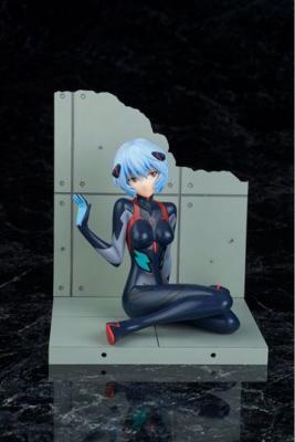 Evangelion 4.0 Final statuette PVC 1/7 Tentative Name Rei Ayanami Plugsuit Ver. 10 cm | bellfine 