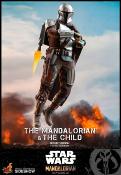 Star Wars The Mandalorian Pack 2 Figurines 1/6 The Mandalorian et The Child Deluxe 30cm Hot Toys