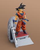Bandai Tamashii Figuarts Zero STARTUNE Son Goku Let the Battle Begin Dragon Ball Z - 25 cm