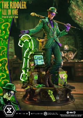 DC Comics Real Elite Masterline The Riddler All In One 1/3 Statue Résine 74cm Prime 1 Studio Design Carlos D'Anda