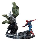 Iron Studios Marvel Spider-Man vs Hulk BDS Art Scale 1/10 38cm