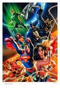 DC Comics Art Print Justice League Unlimited 46 x 61 cm | SIDESHOW