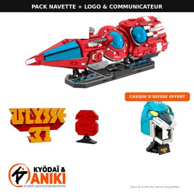 Ulysse 31 Pack Navette d'Ulysse 71 cm + Logo 24 cm et Communicateur 10 cm Casque d'Ulysse offert | WE ARE TOKYO X PANTASY