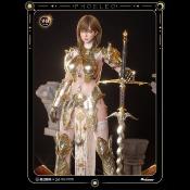 Deity Erosion figurine 1/6 Hwit ole-Phoeleo (Rooted Hair Version) 30 cm | DAMTOYS