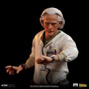 Retour vers le Futur Statuette 1/10 Art Scale Doc Brown 22 cm | IRON STUDIOS