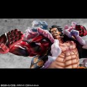 One Piece figurine P.O.P. SA-Maximum Monkey D. Luffy Gear 4 Bounce-Man 10th Limited Ver. 30 cm | MEGAHOUSE