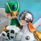 Digimon Adventure G.E.M. Series - Angemon & Takeru Takaishi figurine PVC (Repeat) - Megahouse