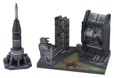 Mobile Suit Gundam SEED - Diorama G Structure Heliopolis Battle Stage Material Color Edition 18 cm | MEGAHOUSE