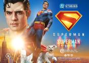 Superman (2025) statuette Real Elite Masterline Series 1/3 Superman with Krypto 95 cm | PRIME 1 STUDIO