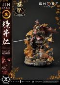 Ghost of Tsushima statuette 1/4 Jin Sakai, The Ghost Vow of Vengeance Ghost Armor 58 cm | PRIME 1 STUDIO