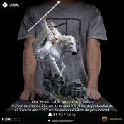 Lord of the ring gandalf the white on shadowfax ccxp exclusive 1/10 statue | Iron Studios
