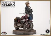 Infinite Statue Marlon Brando with Bike Old & Rare|INFINITE STATUE