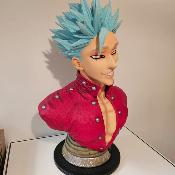 Ban 1/1 Life-Size Bust Seven Deadly Sins | Taka Corp.