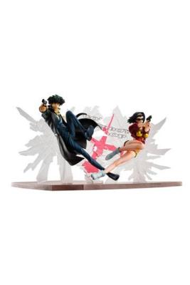 Cowboy Bebop statuettes PVC 1/8 Spike Spiegel & Faye Valentine 1st GIG 20 cm| MEGAHOUSE