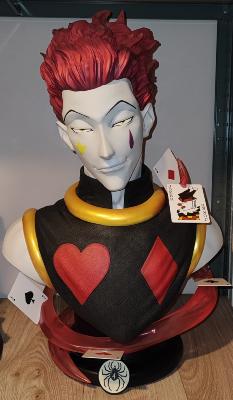 Hisoka 1/1 Buste Life Size Hunter X Hunter | Taka Corp.