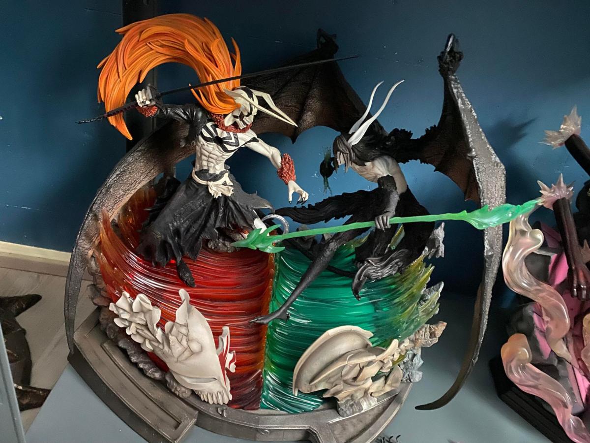 Bleach diorama Elite Fandom 1/6 Ichigo vs Ulquiorra 52 cm Figurama