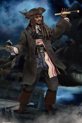 Jack Sparrow 20 cm Pirates des CaraÃ¯bes figurine Dynamic Action Heroes 1/9  | Beast Kingdom