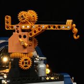 Lumibricks Steampunk World Mechanical Workshop Set Construction LED 2006 pcs 32cm