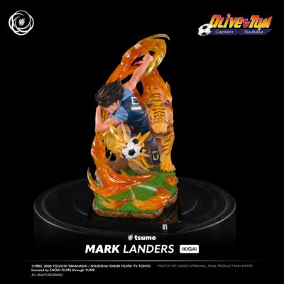 Captain Tsubasa Mark Landers (Kojiro Hyuga) Statue 1/6 Polyrésine H33cm Tsume Art Édition Limitée 400 ex