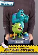 Monstres et Compagnie statuette Master Craft James P. Sullivan & Mike Wazowski 34 cm |Beast Kingdom