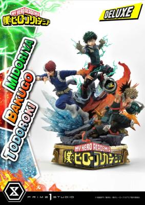 Midoriya, Bakugo & Todoroki DELUXE 69 cm My Hero Academia statuette | Prime 1 Studio