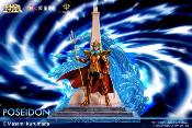 Poseidon COMBO Standing + Throne + Julian 1/6  Saint Seiya avec LED | Zodiakos Studio