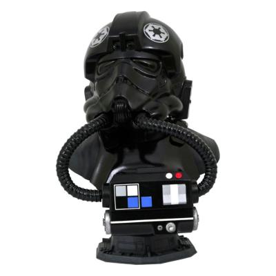 Star Wars The Clone Wars Legends in 3D buste 1/2 TIE Pilot 25 cm | Gentle Giant