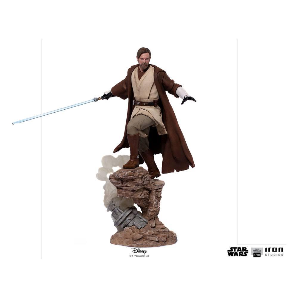 Star Wars statuette 1/10 Deluxe BDS Art Scale Obi-Wan Kenobi 28 cm | Iron Studios