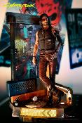 Statuette Johnny Silverhand du jeu vidéo Cyberpunk 2077. | purearts