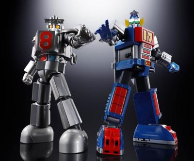 Daitetsujin 17 figurine Diecast Soul of Chogokin GX-101S Daitetsujin 17 & 18 Graviton Box 18cm Bandai Tamashii Nations