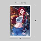 Red Sonja impression Art Print 61 x 41 cm | Sideshow