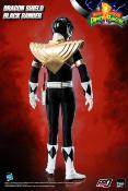 Mighty Morphin Power Rangers figurine FigZero 1/6 Dragon Shield Black Ranger 35 cm|THREEZERO